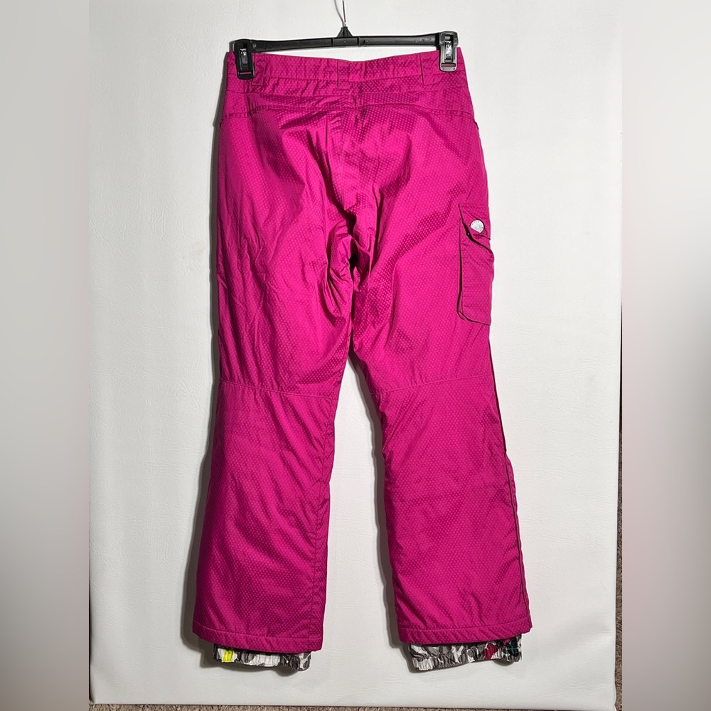 Five Fifty Five Pink snow pants sz 14 - Picture 6 of 10